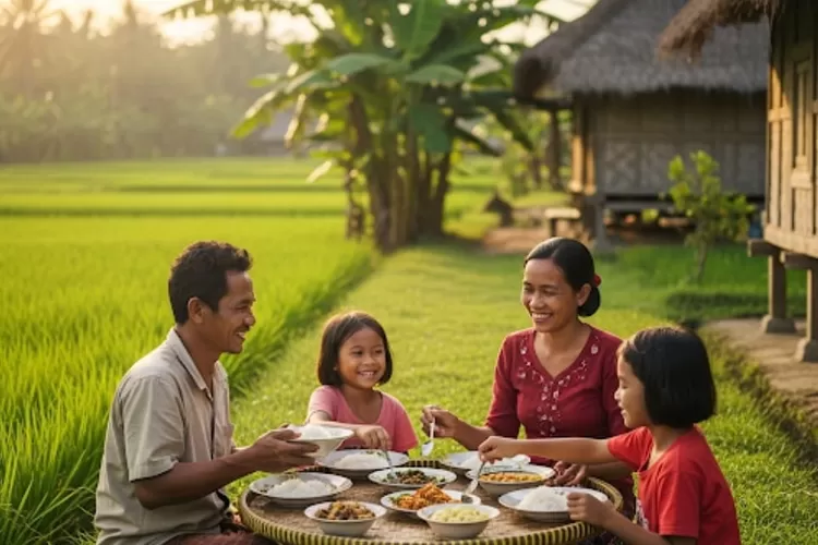 Kebahagiaan Sederhana Hidup di Desa
