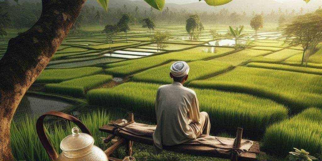 hidup damai di pedesaan