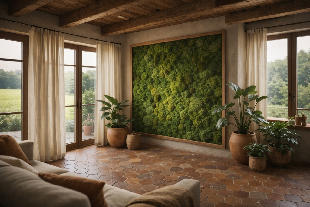 5 Desain Biophilic Moss Terracotta 2026
