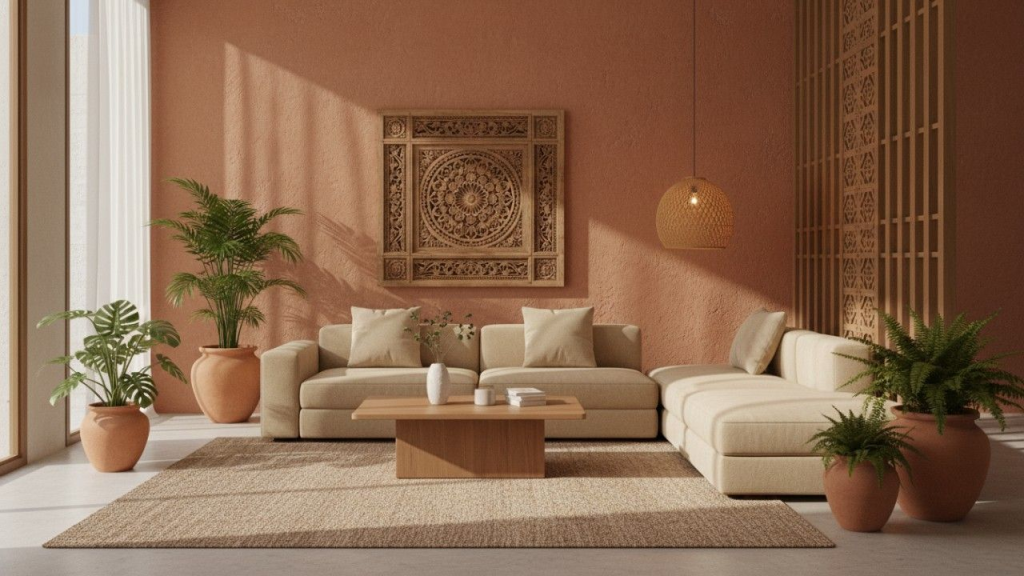 5 Tren Terracotta Moss Interior 2026 Hangat Alami