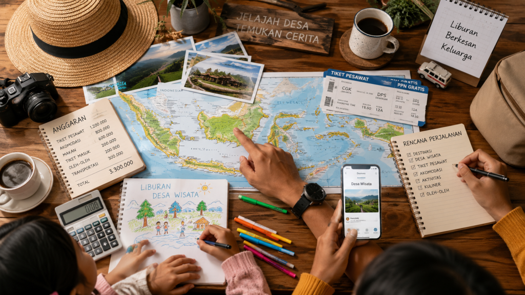 Tiket Pesawat Gratis PPN Libur Sekolah 2026: 5 Desa Wisata Wajib Dikunjungi