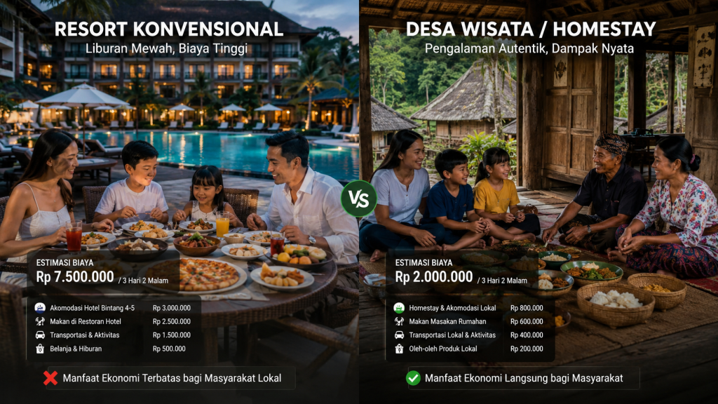 Tiket Pesawat Gratis PPN Libur Sekolah 2026: 5 Desa Wisata Wajib Dikunjungi