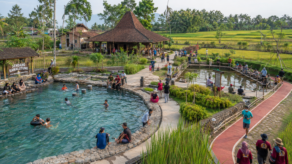 Desa Wisata Pagak Masuk 10 Besar WIA Jateng 2026: Profil, Sejarah, dan Daya Tariknya 4 Daya tarik wisata Desa Pagak seperti Rawalutung dan kawasan Perkampungan Kitiran