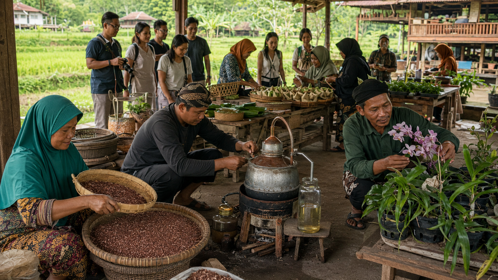 Desa Wisata Pagak Masuk 10 Besar WIA Jateng 2026: Profil, Sejarah, dan Daya Tariknya 5 Ekonomi kreatif masyarakat Desa Wisata Pagak