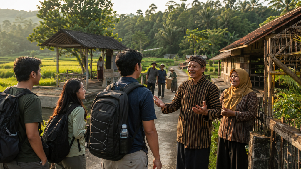 Desa Wisata Pagak Masuk 10 Besar WIA Jateng 2026: Profil, Sejarah, dan Daya Tariknya 6 Wisatawan berkunjung ke Desa Wisata Pagak Banjarnegara